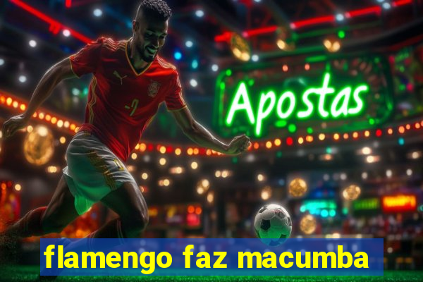 flamengo faz macumba